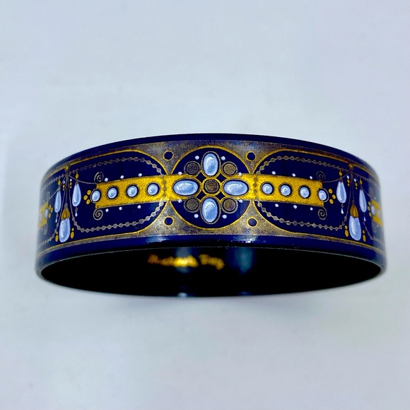 MICHAELA FREY Vintage Enamel Bangle Bracelet